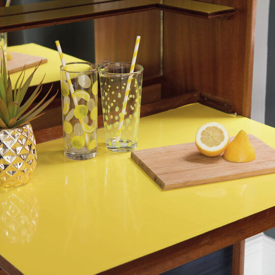 Klebefolie Uni Lack limone image number null